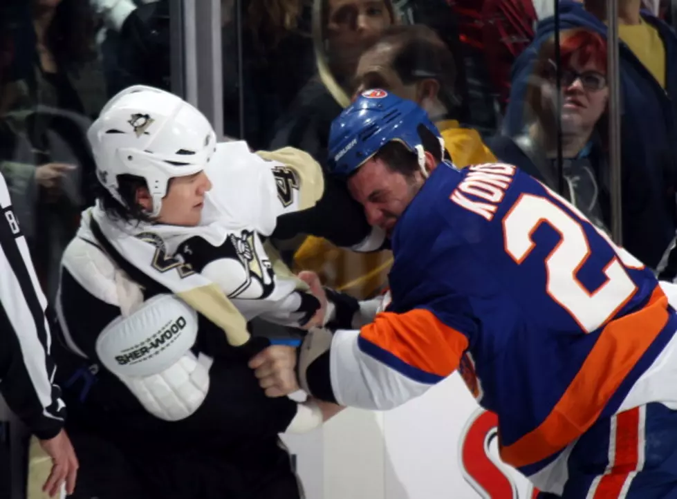 Hockey Fight: Jay Beagle vs Arron Asham [VIDEO]