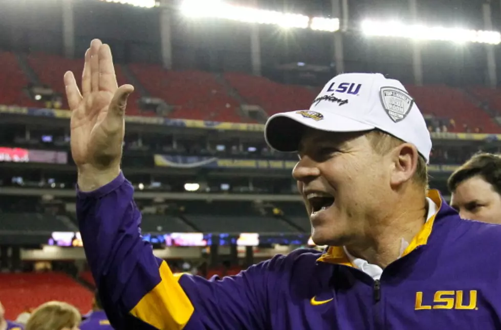 LSU’s Les Miles Wins AP Coach Of The Year
