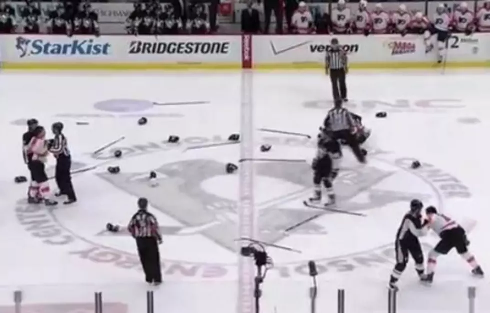 Penguins-Flyers Game Ends With Brawl [VIDEO]