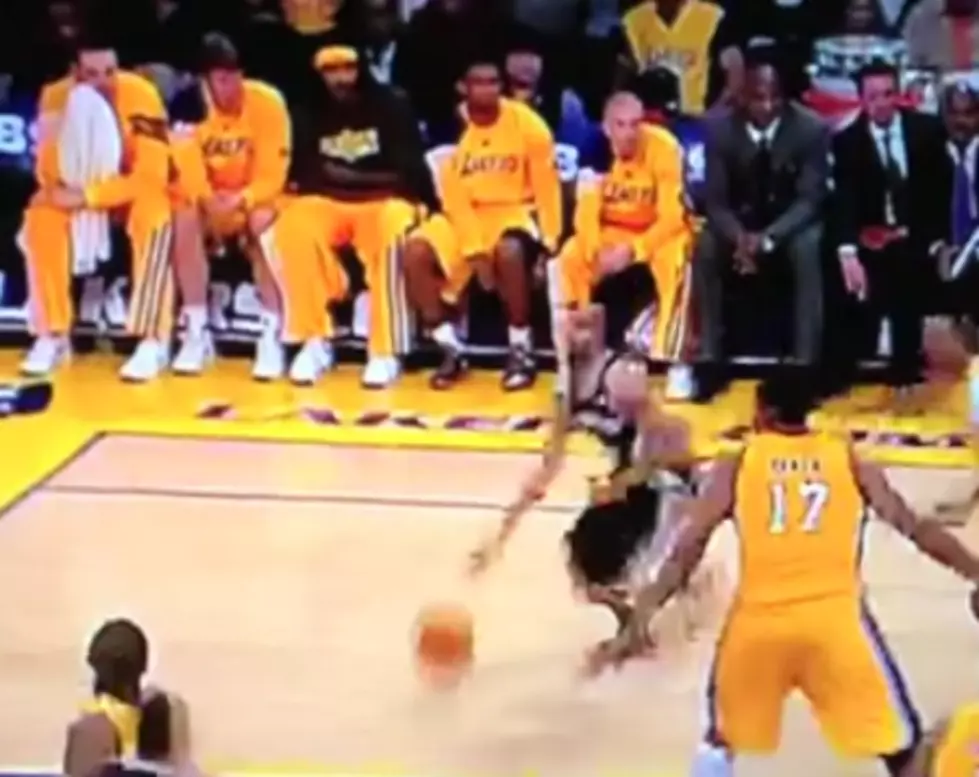 Lakers&#8217; Jordan Hill Applauds Tony Parker&#8217;s Crossover [VIDEO]