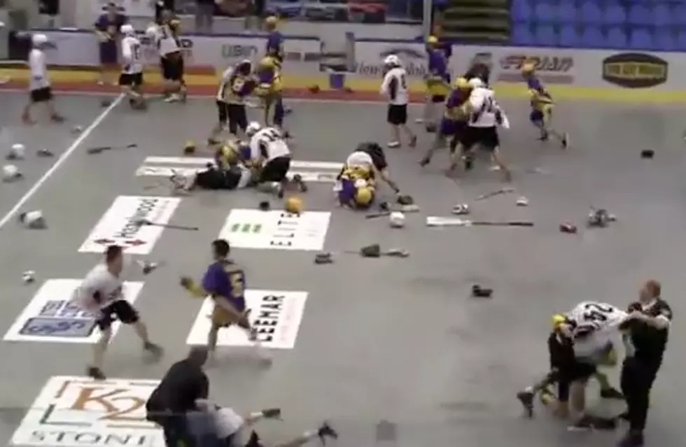 Insane Lacrosse Brawl [VIDEO]