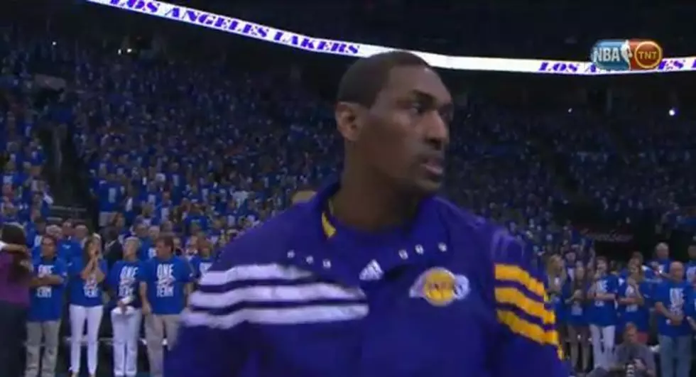 Metta World Peace Booed By Oklahoma City Thunder Fans – Surprised?