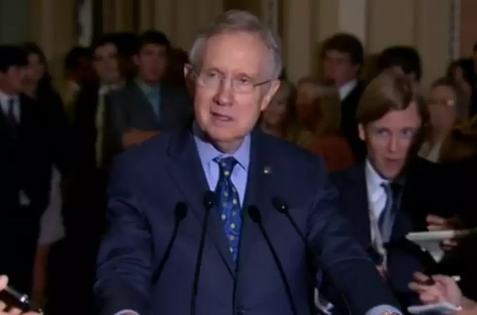 Senator Reid Says “That’s A Clown Question, Bro”