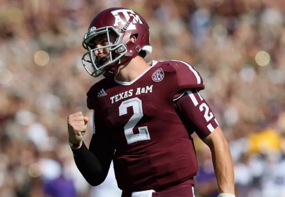 Johnny Manziel Suspended For First Half Of Texas A&#038;M Opener With Rice