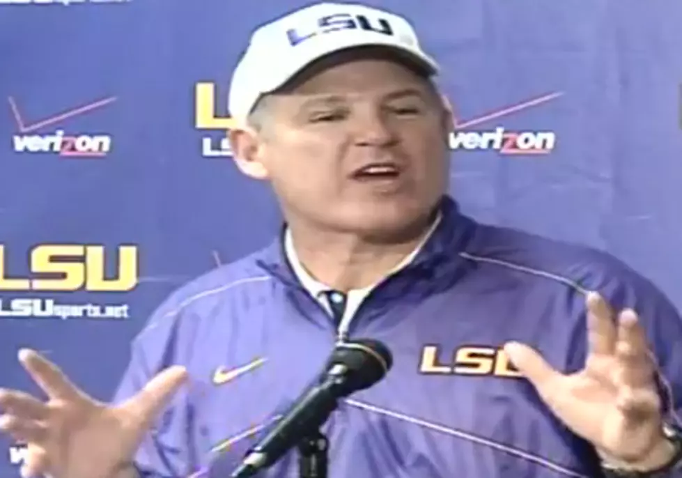 Les Miles Goes Crazy In Postgame Speech [NSFW VIDEO]