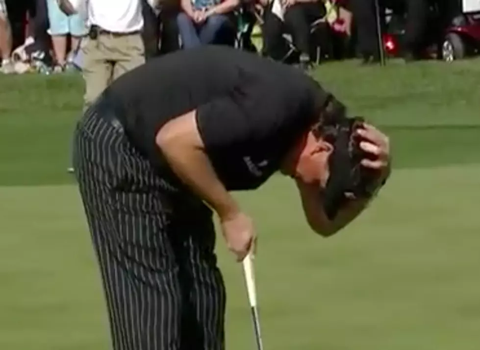 Phil Mickelson Misses 59 With Lip-Out Putt At Phoenix Open [VIDEO]