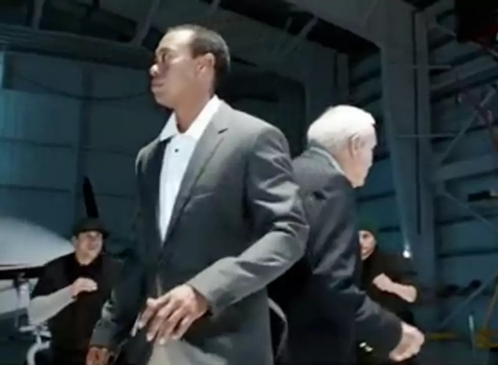 Tiger Woods & Arnold Palmer Star In Kung Fu Fighting Commercial [VIDEO]