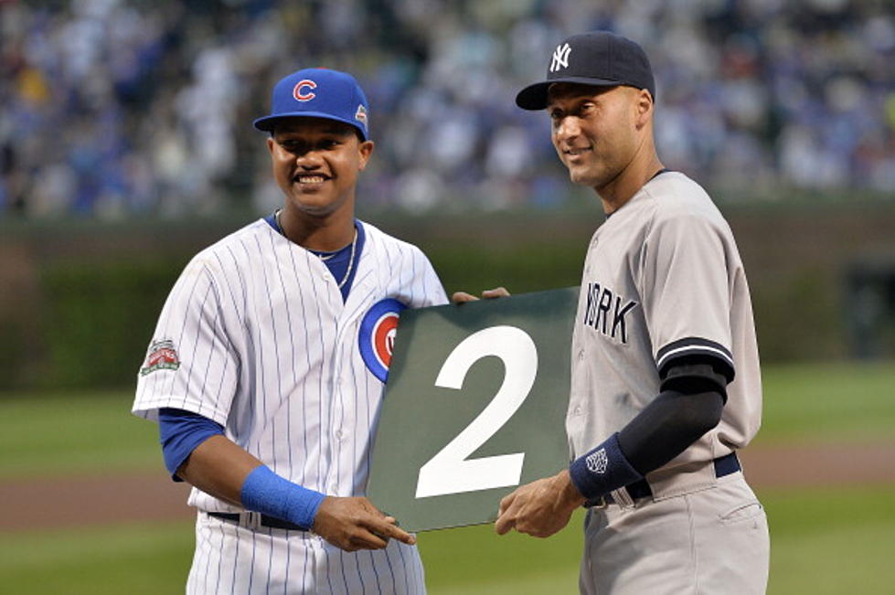 Derek Jeter Honored With A Piece of Baseball History In Chicago