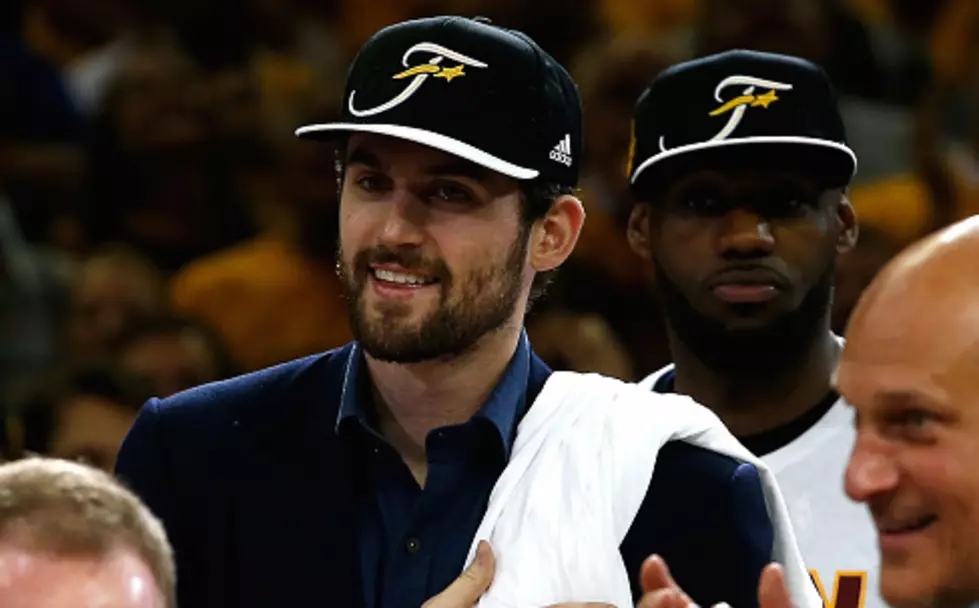 Kevin Love Tells Media He’s Staying In Cleveland
