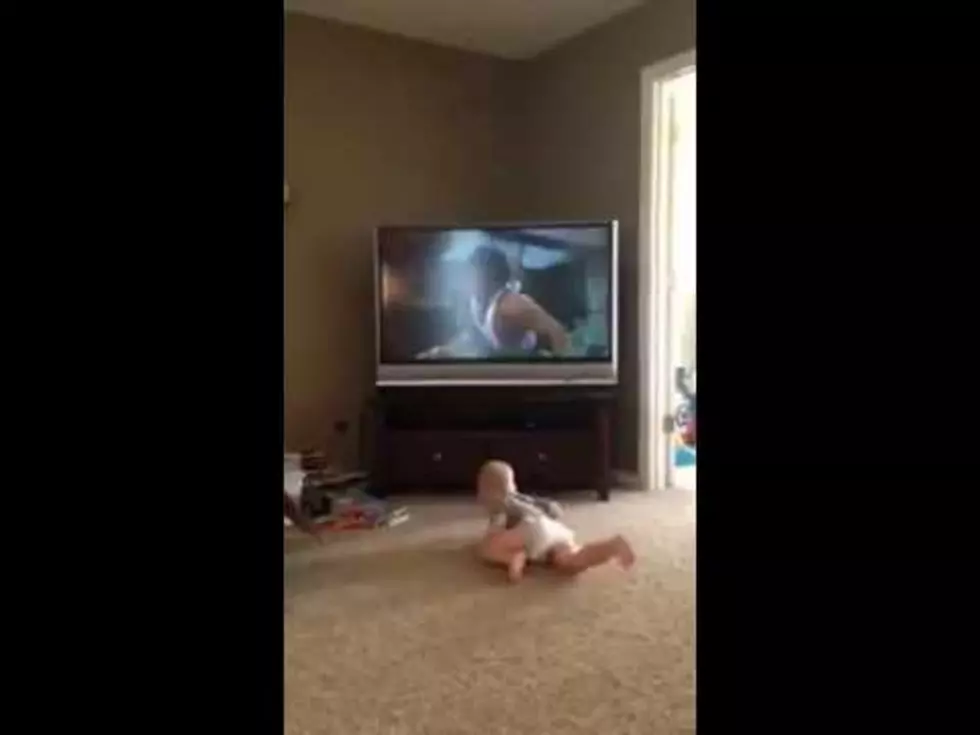 Baby Trains with Rocky Balboa [VIDEO]
