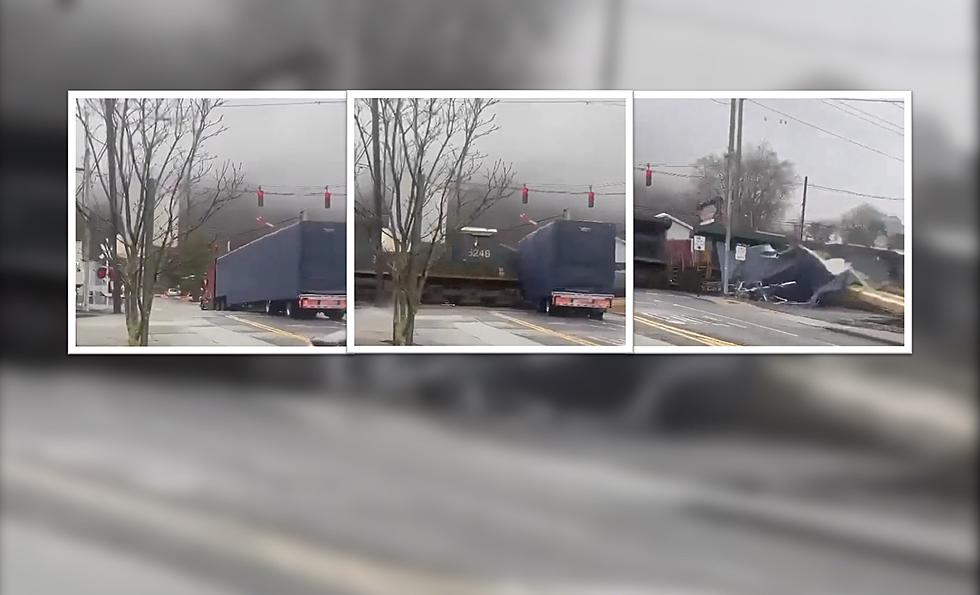Train Collides with Truck Just After Driver Escapes in Nearby New York Town