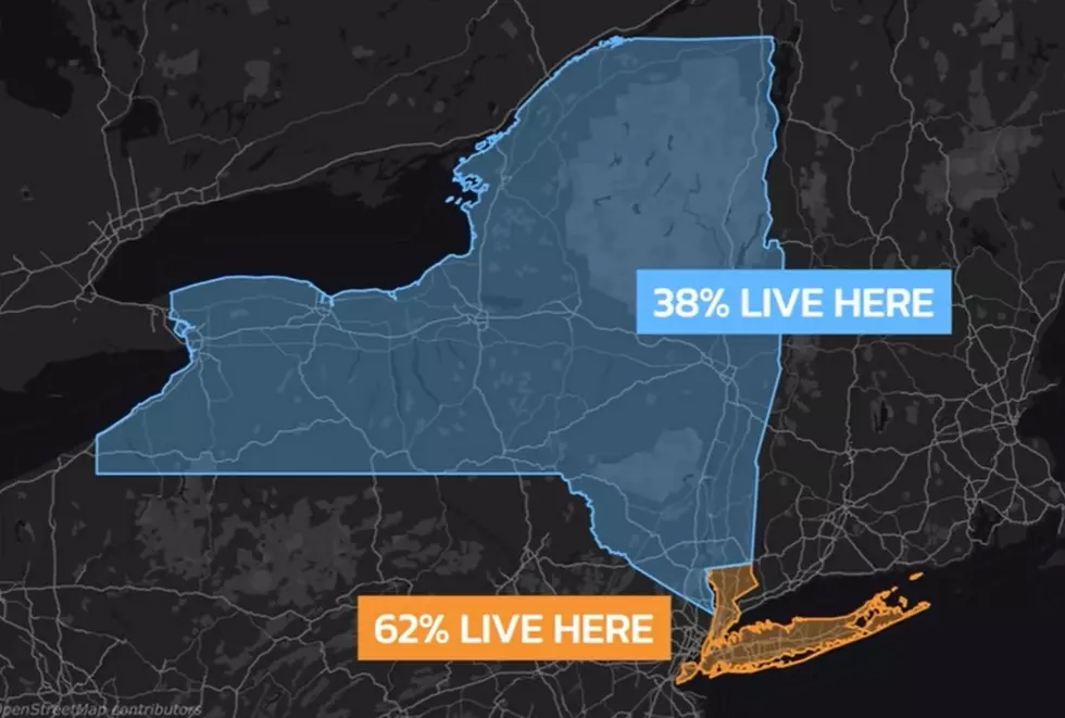 If Upstate New York Was a State, This is What Our Map Would Look Like