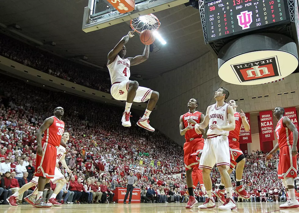 Basketball Camper Attempts to Block Former IU Guard Victor Oladipo’s Dunk – Fails Miserably [VIDEO]