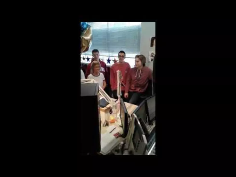 Castle HS Knight Sensations Show Choir Performs at our Studios! [Video]
