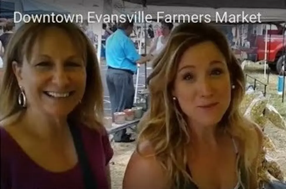 My 105.3 WJLT Crew Visits the Downtown Evansville Farmers&#8217; Market  [VIDEO]