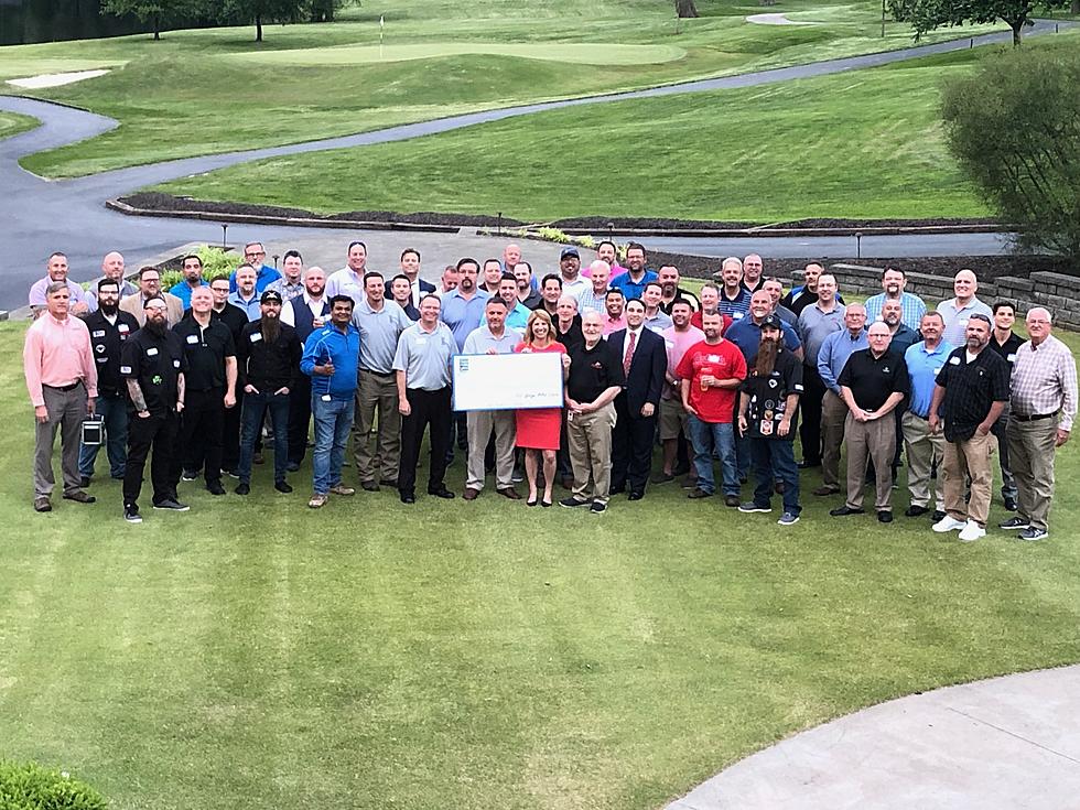 ‘100 Guys Who Care’ Make Generous Donation to EVSC Foundation