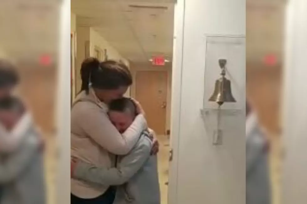 Kentucky Boy Rings Bell Celebrating End-of-Cancer Treatment