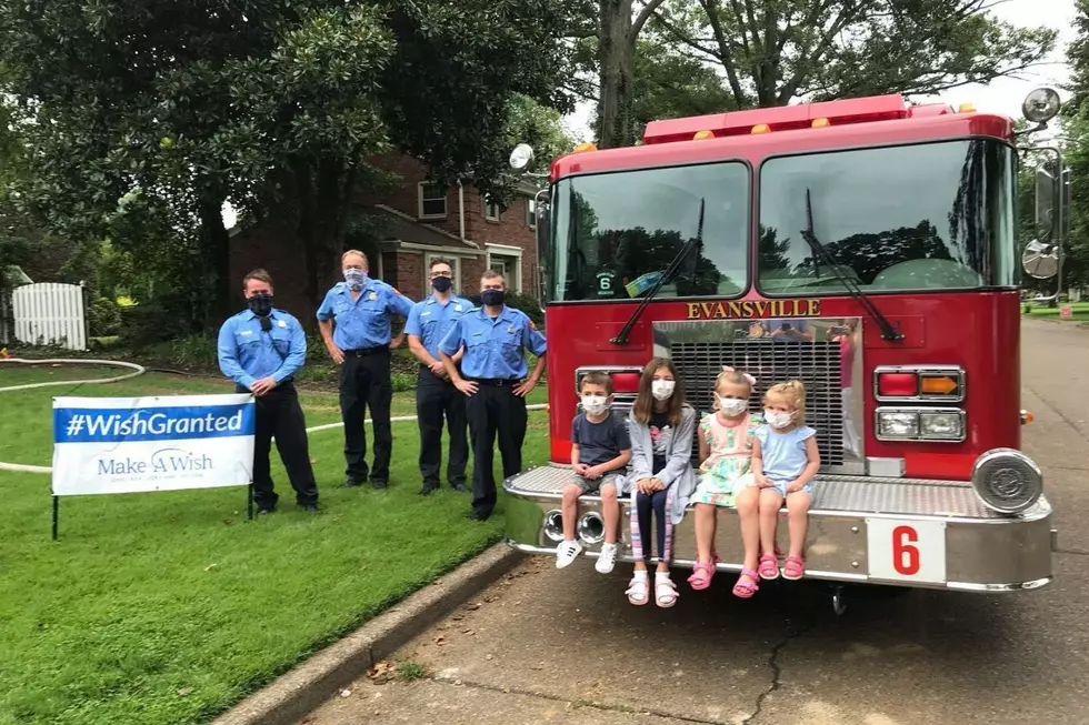 Evansville Fire Department Helps to Fill Luke's Make-A-Wish 