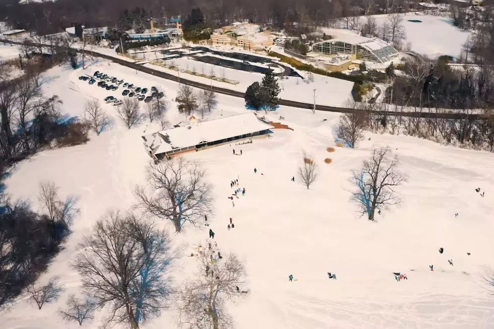 Aerial Video Captures the Beauty of Snow Covered Evansville and Newburgh Landscapes