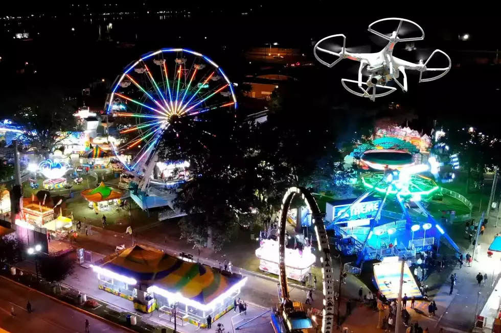 Amazing Drone Footage of the Fall Festival Lighting Up the Night
