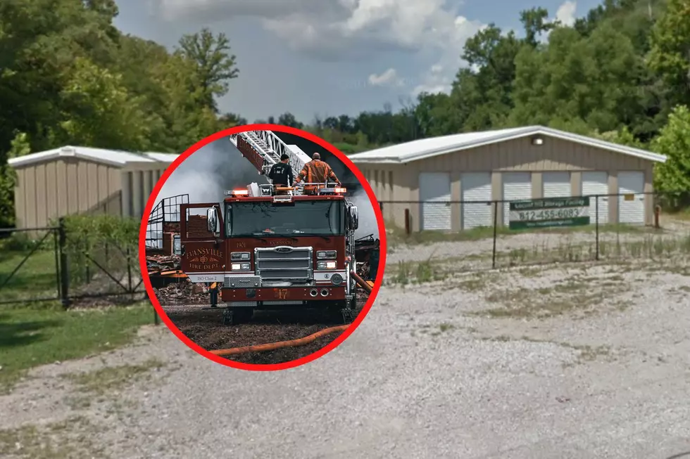 Evansville Fire Crews Battle Monday Morning Storage Facility Fire