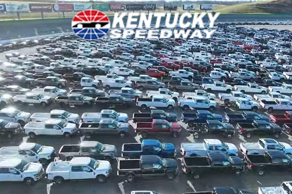 Why are there Thousands of Ford Trucks at a Kentucky Racetrack?
