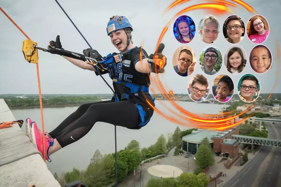 Afraid of Heights? GRANTED Evansville Wish Kids Can Rappel Thanks to Your Donation