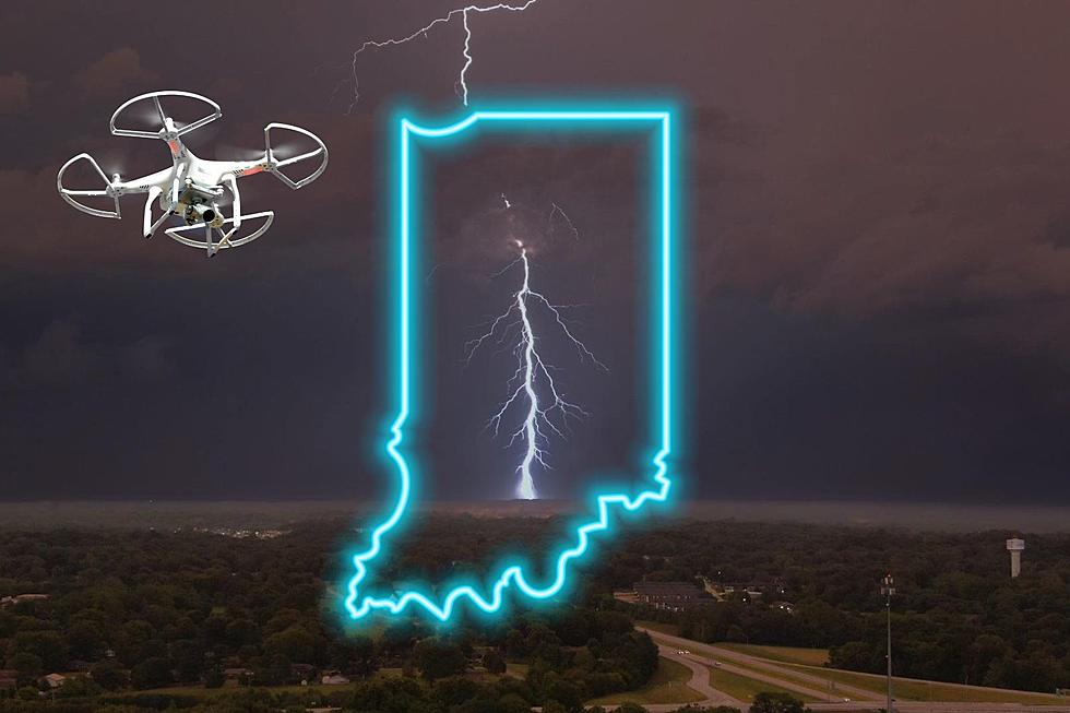 Aerial Photos Capture the Beauty and Power of Southern Indiana Storms
