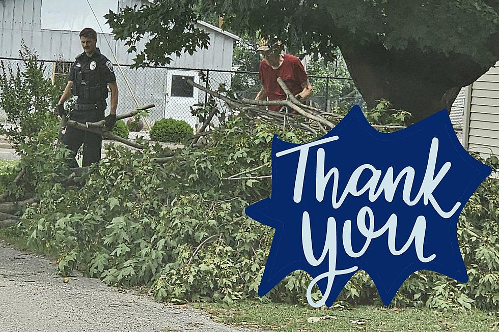 Mt. Carmel Community Thanks Police Officer for 'Branching Out'