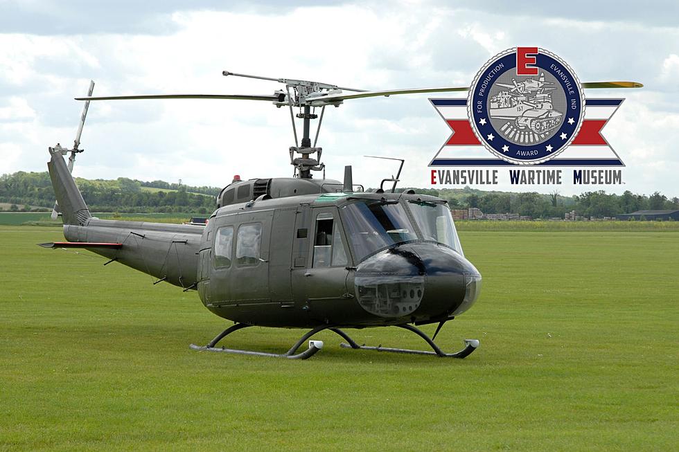 Take Flight in a Beautifully Restored “Huey” Helicopter at the Evansville Wartime Museum