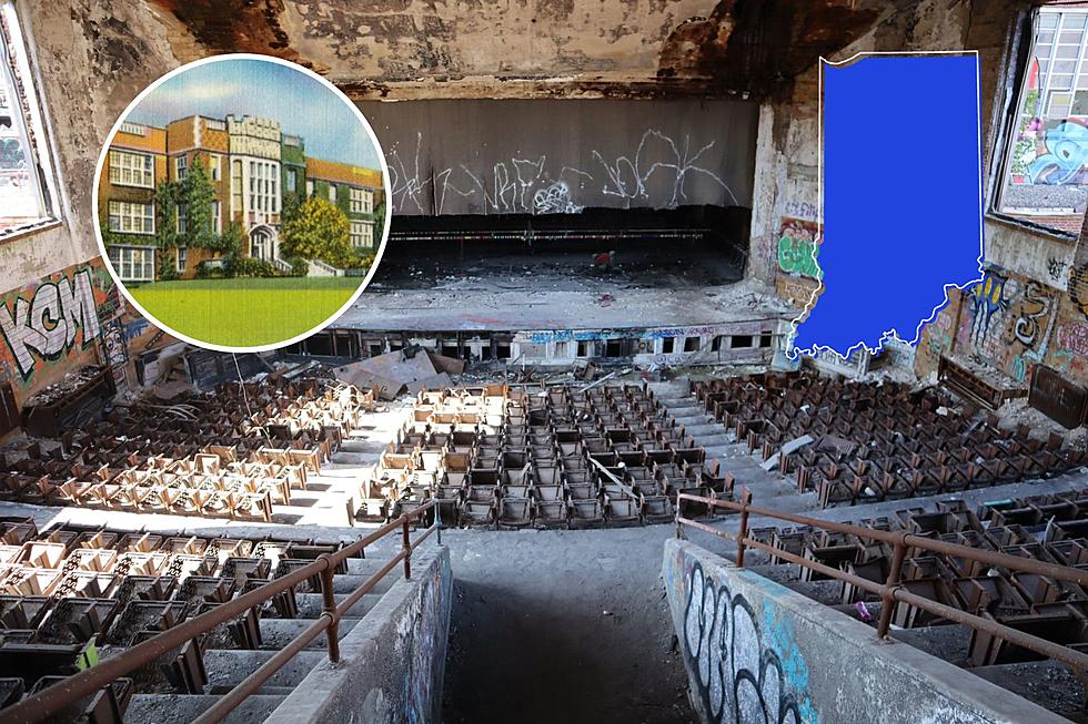 See Inside Indiana's Largest Abandoned High School