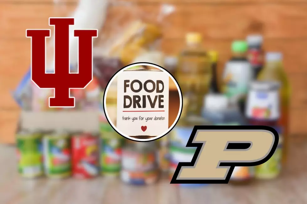 Indiana Vs. Purdue Alumni: Charity Food Drive In Evansville