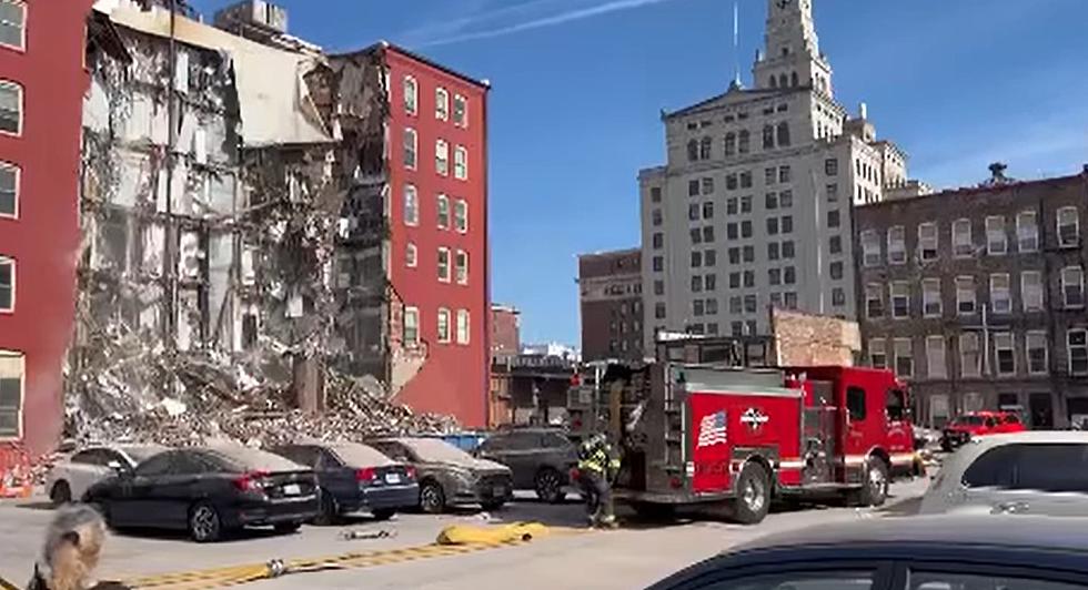 Update:  Recovery Operation Now Underway After Apartment Building in Davenport Collapses