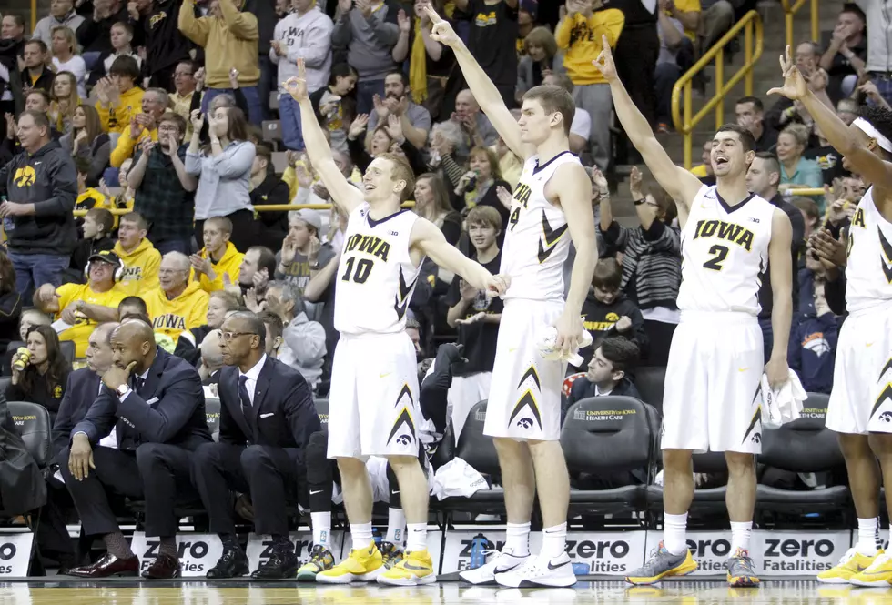 Iowa Basketball Moves WAY Up in Latest Top 25 Poll!