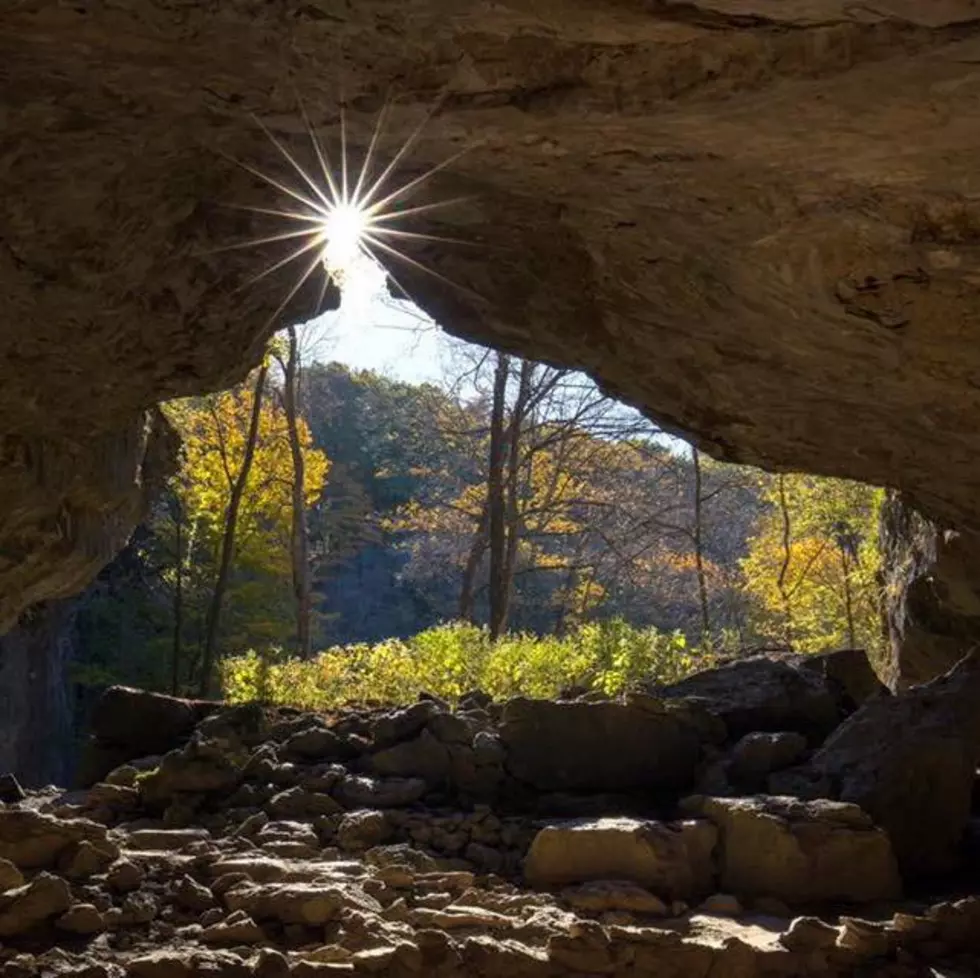 Maquoketa Caves Now Open For Fall & It's Lit