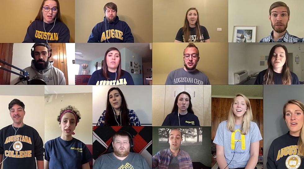 Augustana Choir Comes Together In Song Over Video Call