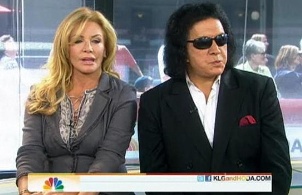Gene Simmons & Shannon Tweed Awkward On Today [VIDEO]