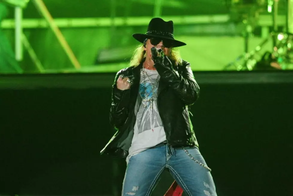 Axl Rose Falls Off Stage In Mexico City [Video]