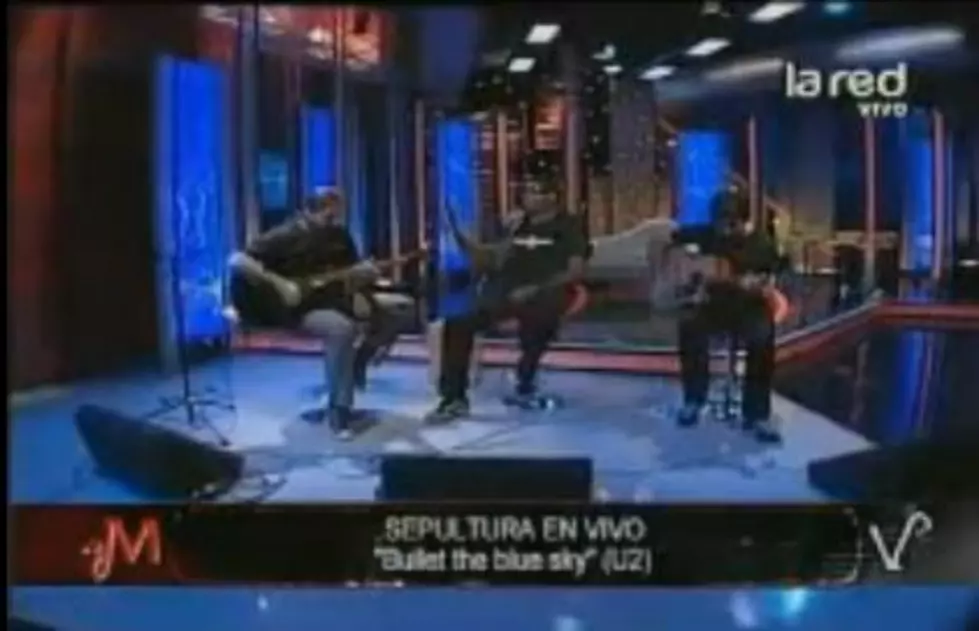 Sepultura Performs Acoustic U2 Cover On Chilean TV [VIDEO]