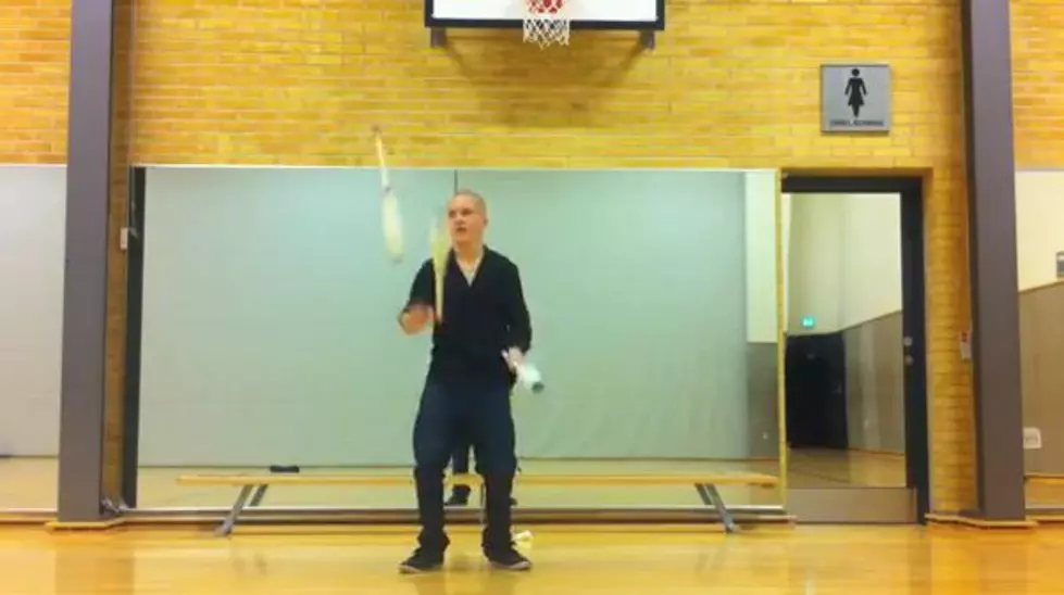 The Coolest Juggling Ever [VIDEO]