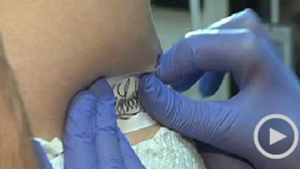 A Denver Broncos Fan Loses Bet And Has To Get Embarrassing Tattoo [VIDEO]