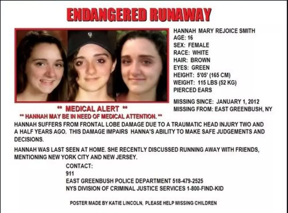 East Greenbush Girl Missing, Help Find Her