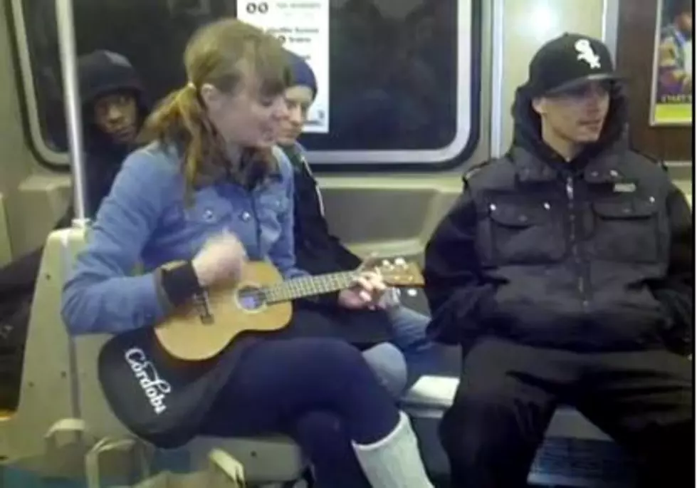 Random Musicians Come Together For Awesome Subway Car Performance [VIDEO]
