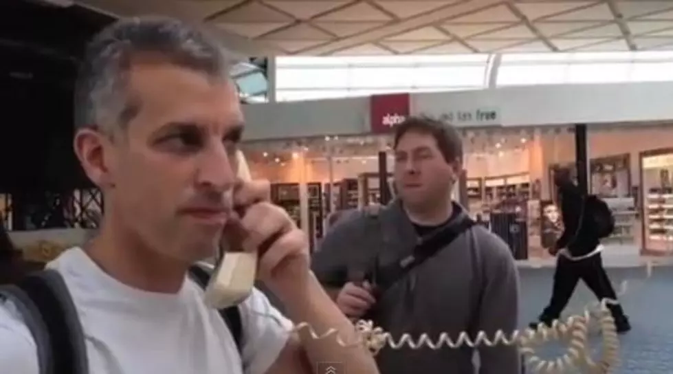Zane Does Classic PA Prank At Orlando Airport [VIDEO]