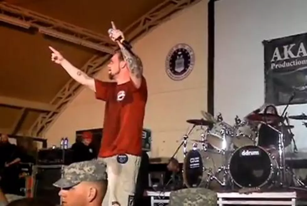 Five Finger Death Punch Perform For Troops In Kuwait [VIDEO]