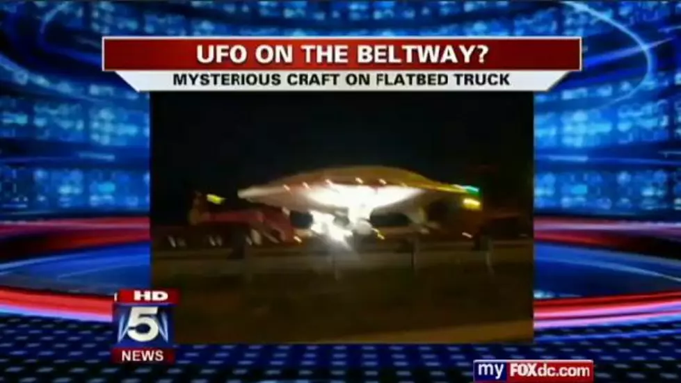 Was A UFO Spotted Over Washington D.C.?