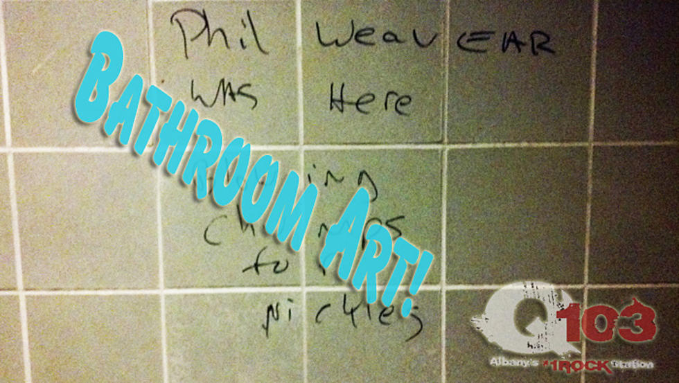 Bathroom Art That Really Sends A Message! [PHOTO]