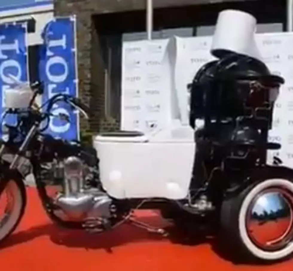 Poo Fueled Motorcycle, Or Just A Bike With A Pooper For A Seat? [VIDEO]