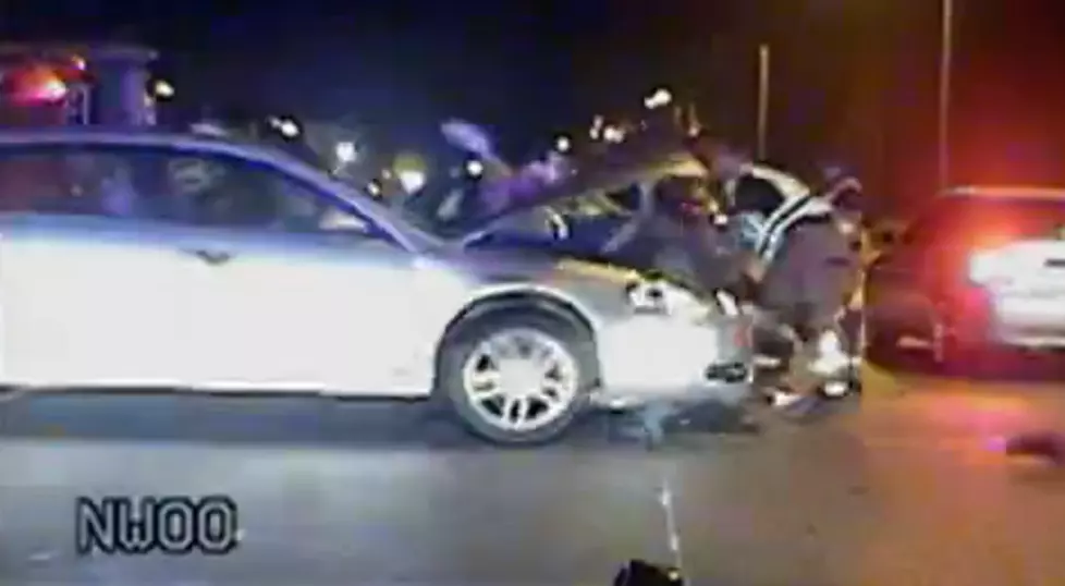 Drunk Driver Plows Into Accident Scene Injuring Several   [VIDEO]