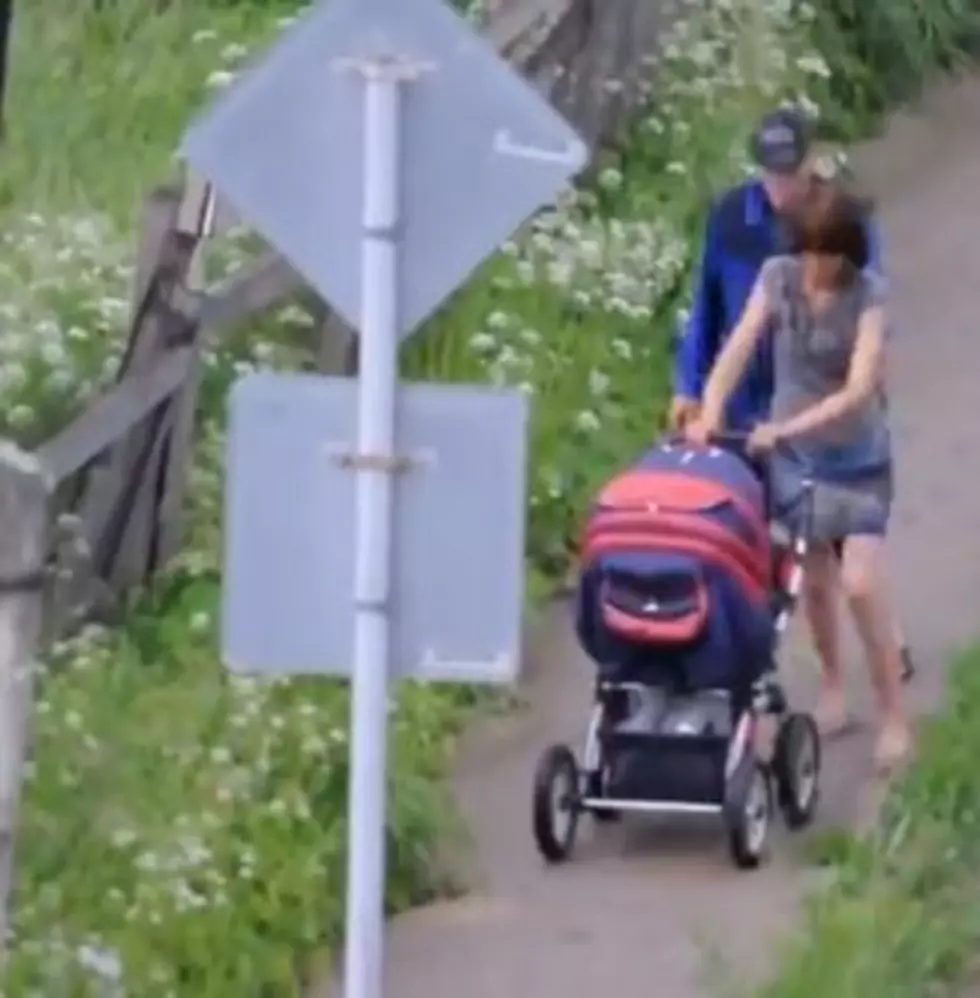 Mom And Dad Take A Nice Stroll With Their Baby, Drunk [VIDEO]
